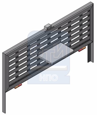 Кровать карцерная откидная