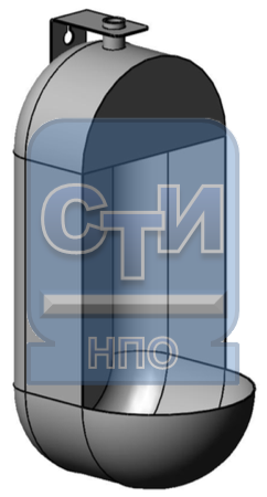 Писсуар антивандальный из нержавеющей стали