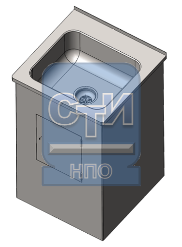 Умывальник из нержавеющей стали