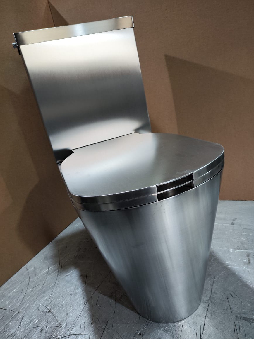 Унитаз антивандальный из нержавеющей стали с бачком — Унитазы, НПО СтройТехИнвест — фото 2